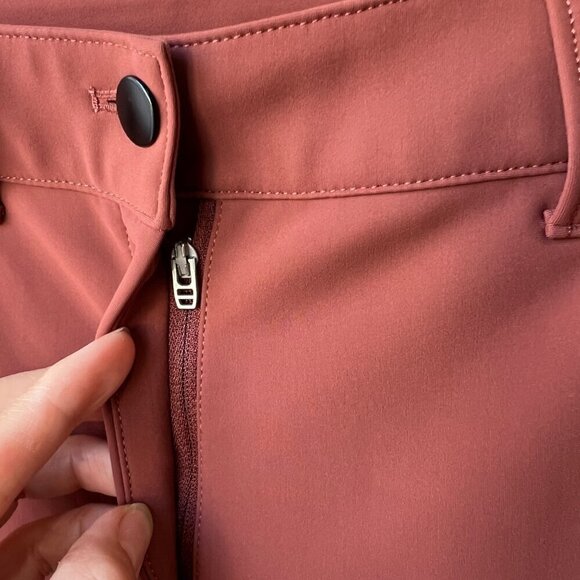 Lululemon City Sleek 5 pockets skinny pants, Dark terracotta, Size 28 H50 - Picture 7 of 11